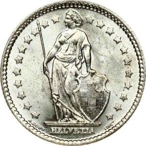 Švajčiarsko 1 Franc 1914 B