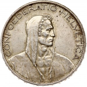 Szwajcaria 5 franków 1924 B Herdsman