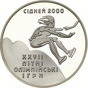Ukrajina 10 Hryven 1999 Olympijské hry Sydney 2000