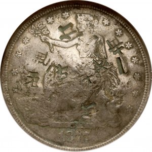USA 1 dolar 1877 S 'Trade Dollar' NGC CHOPMARKED
