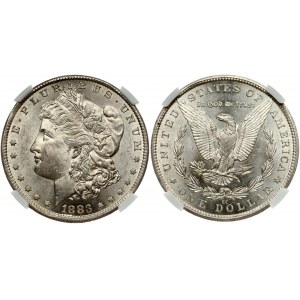 USA Morgan Dollar 1883 CC NGC MS 62