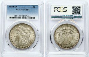 Americký dolar 1884 O PCGS MS 64