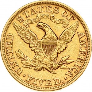 USA 5 Dollars 1898