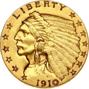 USA 2½ dolara 1910