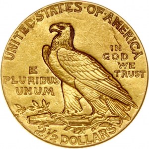 USA 2½ dolára 1911