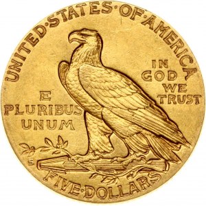 USA 5 Dollars 1912 S