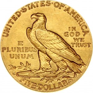 USA 5 Dollars 1912 S