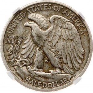 USA 1/2 dolára 1918 Philadelphia NGC VF 30