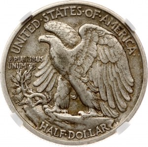 USA 1/2 Dollar 1918 Philadelphia NGC VF 30