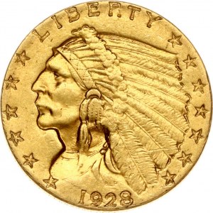USA 2½ dolára 1928