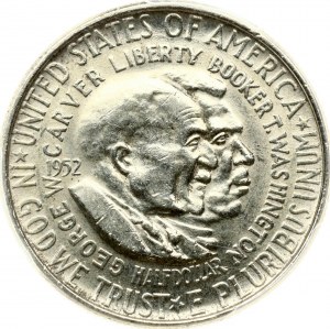 USA 1/2 dolara 1952 Washington-Carver PCGS AU Szczegóły
