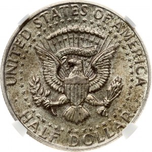 USA Kennedy 1/2 Dollar 1964 NGC MS 63