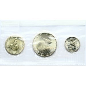 USA 1/4 - Dolar 1976 S Bicentennial Set of 3 Coins (sada 3 mincí)