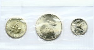 USA 1/4 - Dollar 1976 S Bicentennial Set of 3 Coins