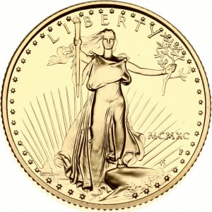 USA 10 dolarów 1990