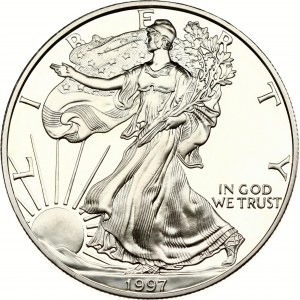Dollaro USA 1997 P Aquila d'argento americana