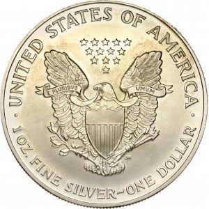 Dollar des États-Unis 1998 American Silver Eagle (Aigle d'argent américain)