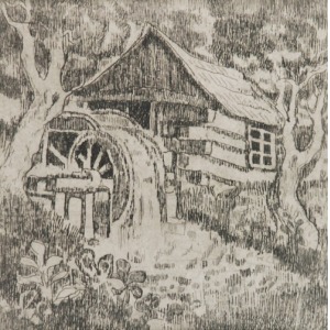 Leopold LEWICKI (1906-1973), Młyn, 1933