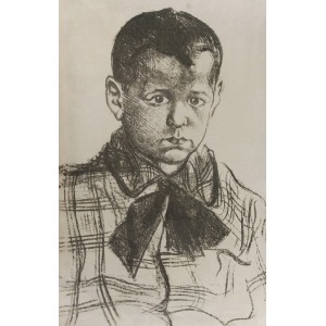 Józef MEHOFFER (1869-1946), Portret Zbysia, ok. 1912 r.