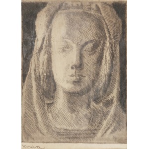 Zygmunt KRÓL (1899-1983), Portret młodej kobiety, ok. 1930