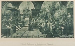 Wincenty WODZINOWSKI (1866-1940), Dzień zadumy w Katedrze na Wawelu, 1928
