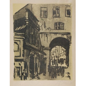 Józef TOM (1886-1962), Brama Grodzka w Lublinie, 1931
