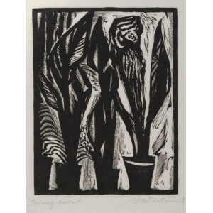 Adam MŁODZIANOWSKI (1917-1985), Dziwny kwiat, ok. 1959