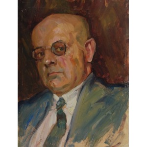 Stanisław KACZOR BATOWSKI (1866-1946), Portret sędziego Bozewskiego ze Lwowa