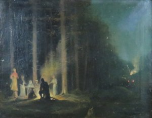 Ludwik De Laveaux (1868-1894), Pejzaż nocny