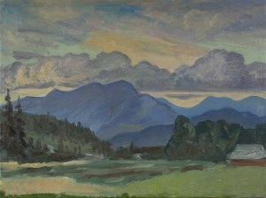 Władysław Serafin (1905-1988), Pejzaż - góry i chmury