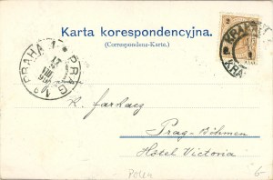 Kostel svatého Adalberta s radniční věží, 1899