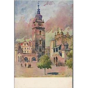 Rynek, Reklama: Prawdziwa Francka daje najlepszą kawę, ok. 1920