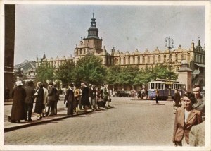 Place du marché, halle aux draps, 1944
