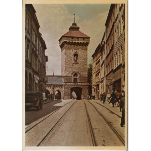 Brána Floriańska, ulice Floriańska, 1943