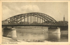 Pilsudski Bridge, circa 1940.