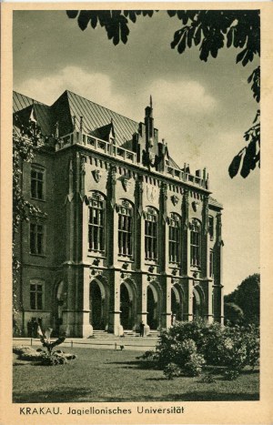 Jagellonská univerzita, cca 1940