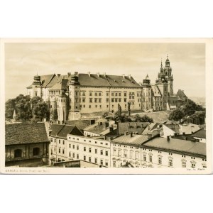Vue du château de Wawel, 1943