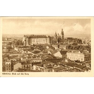Vue du château de Wawel, 1942