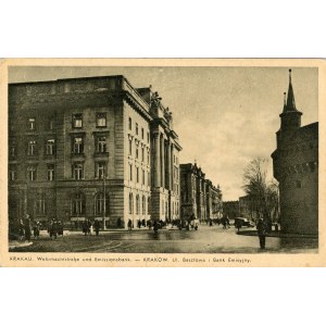 Ulice Basztowa a emisní banka, 1941