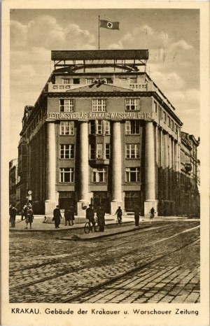 Krakauer and Warschauer Zeitung publishing house building, 1940