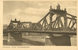 Krakow - Podgórze - III. bridge, 1943