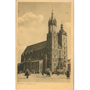 Kirche der seligen Jungfrau Maria, ca. 1940.