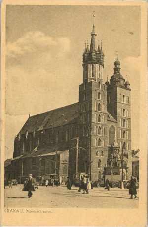 Église de la Sainte Vierge Marie, vers 1940.