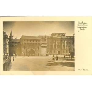 Barbican, Emissionsbank, um 1940.