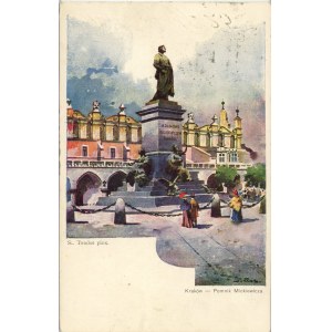 Mickiewiczův pomník, asi 1915