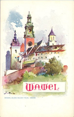 Hrad Wawel, kolem roku 1900