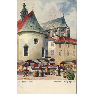 Piccola piazza del mercato, 1910 circa