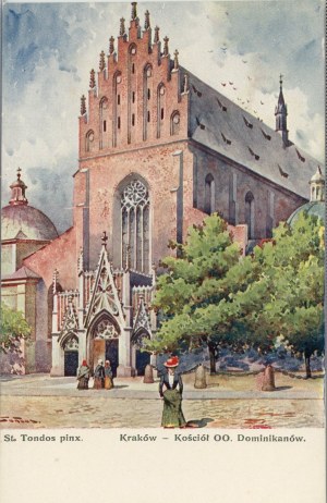 Dominikánský kostel, asi 1910