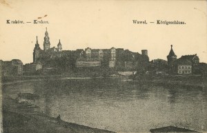 Hrad Wawel, 1914
