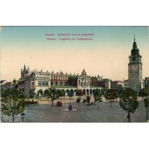 Halle aux draps, côté ouest, 1914